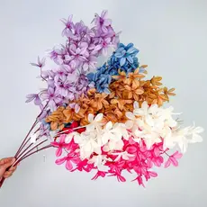 Galho de pessegueiro nova Versão 90 cm Flores Artificiais Decoração Galho -BH802484