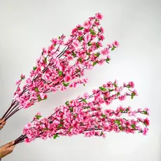 Cerejeiras Artificiais, Galho Grande 120cm , Sala - A-63 Cor: Rosa