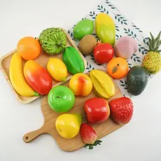 Frutas Realista - Artificiais 6 CM Textura Realista Decorativas Realista - FRUTAS PEQUENAS
