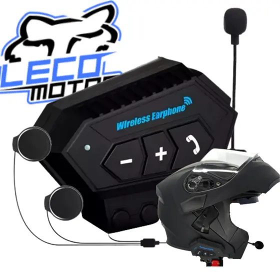 Fone De Ouvido Capacete Moto Bluetooth Sem Fio Prova D'água Bt12 TW6212