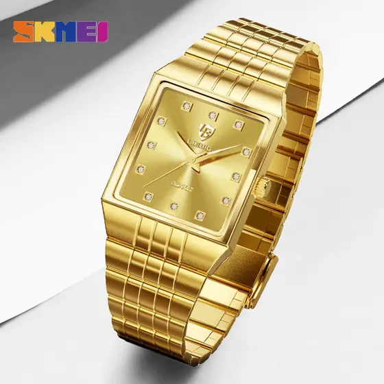 Skmei Relógio Masculino Marca Original Casual Quartzo Moda Relógios casal feminino à Prova D'água