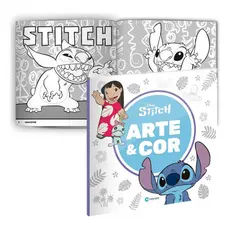 Livro Infantil Colorir Arte E Cor Desenhos Stitch Disney De Culturama Editora Culturama Capa Mole Em Português 2023
