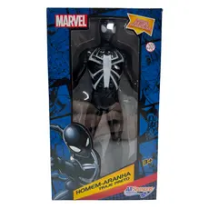 Boneco Homem Aranha Preto Articulado Marvel 22 Cm Spider