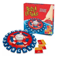 Jogo De Tabuleiro Tecla Letras Trava Letras Tapa Palavras