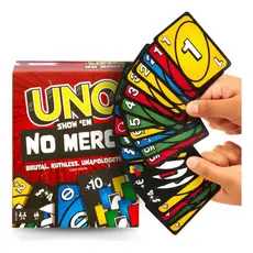 Jogo De Cartas Uno Show No Mercy Sem Piedade Baralho Preto Copag