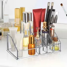 Organizador Cosmético: Divisórias Acrílico Maquiagem Arthi