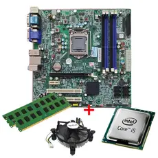 Kit Placa Mãe Upgrade – IPM Q57 STI + Processador Intel Core i5  1156+ Cooler + 4GB DDR3 RAM
