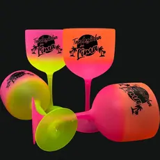 Kit 15 Taças de GIN degradê 580ml para Festas, Eventos, Drinks, Aniversários - Personalizadas