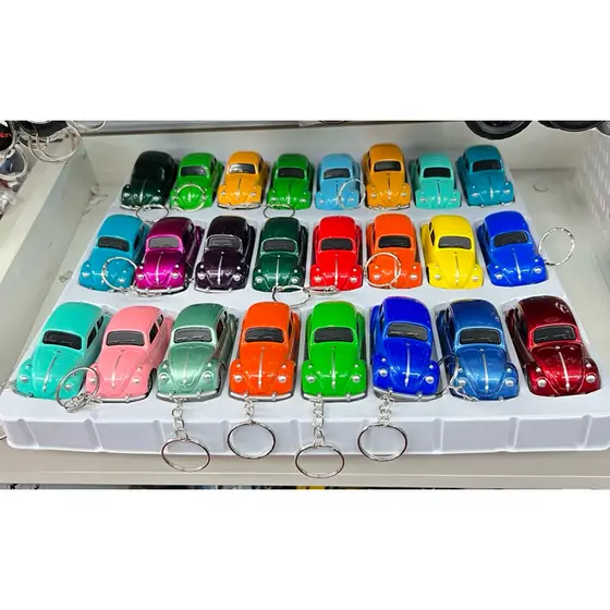 Chaveiros Colecionáveis Fusca Volkswagen Miniatura