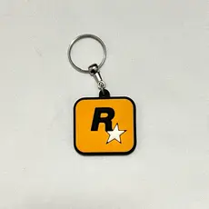 Chaveiro Rockstar Gta Bully Emborrachado Alta Qualidade