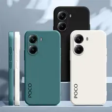 Capa De Telefone Luxuosa Para POCO X7 X8 Pro Max Silicone Macia À Prova De Poeira Choque X6 X5 X4 X3 X3 X4 GT X6 Neo X2