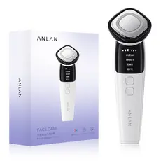 ANLAN EMS Dispositivo De Beleza Facial Terapia De Luz LED Vermelha Azul Multifuncional De Cuidados Com A Pele Massajador De Olhos De Lifting
