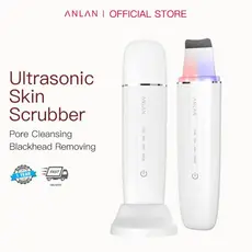 ANLAN Purificador Ultrassônico À Prova D'água Para Pele , Luz Vermelha E Azul , Cuidados Com A Anti-Envelhecimento , Lim