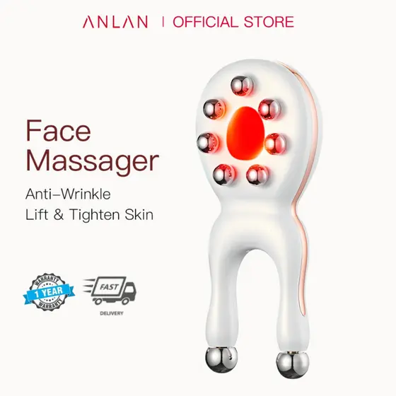 ANLAN Massageador Facial Acupressão Nariz Lifting Guasha Reduz Inchaço Dispositivo De Beleza Anti-Envelhecimento