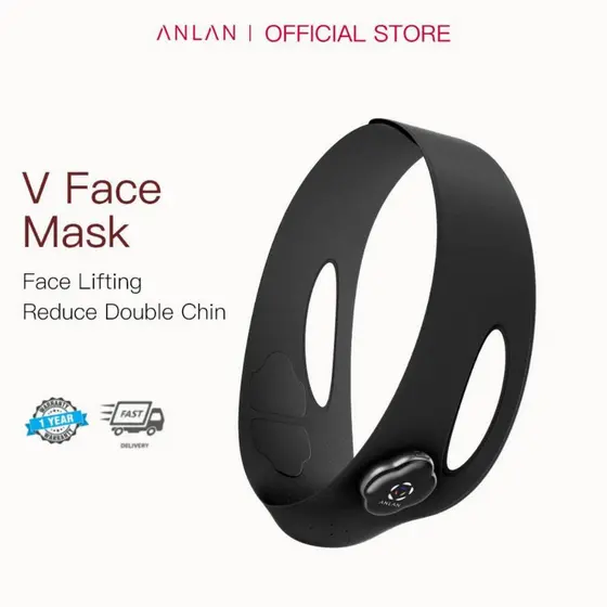ANLAN V Face Lifting Massageador Rosto Emagrecer Máscara Anti Rugas Reduz Queixo Duplo