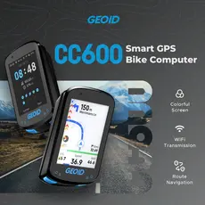 Ciclocomputador Gps Geoid Cc600 OU Sensor Cadencia Bicicleta Bike Com Tela Colorida Rotas Roteamento Mapas