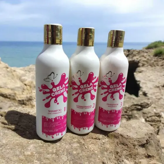 Kit Gelacreme com finalizador ultradefinição extraordinaria 400ml