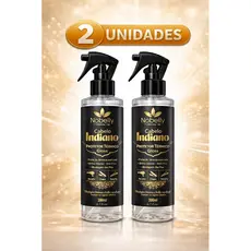 Protetor Térmico Cabelo Indiano Nobelly 200ml Anti Frizz Blindagem Capilar Brilho Intenso Chapinha Secador