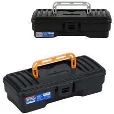 Maleta De Ferramenta Combat Preta 10" 11X24X7Cm