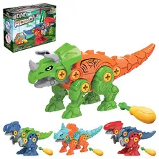 Dinossauro Robo Monta E Desmonta - 4 Modelos Disponiveis - Art Brink