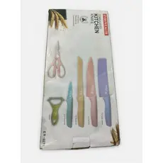 jogo de facas cozinha 6 pcs