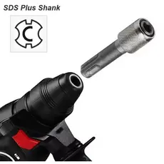 Adaptador SDS Plus Para Mandril Sextavado 1/4 Pol Engate Rápido