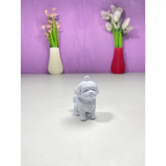 Chaveiro Lhasa Apso 3D em Impressão 3D