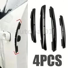 Universal 4 Pçs Porta Do Carro Anti-Risco Tira Proteção Da Borda Protetor Pára-Choques Lateral Guarda