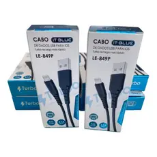 Cabo de Dados e Carregador para iPhone, iPad e iPod IT-BLUE LE-849P - Turbo Fast Charge 3.1A | 1M