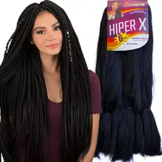 Cabelo Super Jumbo Hiper X Box Braids Direto De Fábrica Top De Linha!!