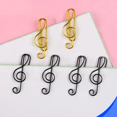 20Pcs Criativo Nota Musical Em Forma De Clips De Papel/Paperclip No Livro/Escola Escritório Papelaria Suprimentos