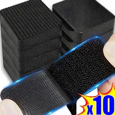 10 Pares De Adesivos Fixos Para Carpetes De Carro-Tapetes De Pés-Acessórios Interiores De Automóveis-Fita De Fixação Aut