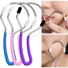 Removedor De Pêlos Faciais-Depilador Labial Manual-Aparador De Rosqueamento-Barbeador De Mola-Dispositivo De Remoção De Barba-Indolor , Alta Qualidade , Portátil-Ferramentas De Beleza
