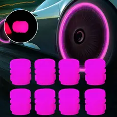 4 Pacote Rosa Haste Da Válvula Do Pneu Caps/Universal Brilho Carro Tampas De Ar Tampa , Capas Para , Caminhão , Motocicletas