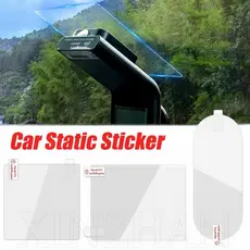 Autocolante De Fixação De Câmera Dash Cam ETC/Inspeção De Carro Aplicador De/Película Transparente Estática/Pára-Brisas Autocolantes Eletrostáticos Dupla Face