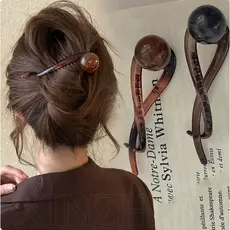 Grampo De Pérola Vintage-Tubarão De Cabeça-Moda De Alta Qualidade Elegante Doce-Acessórios De Cabelo Popular Torcido Simples Para Festa De Casamento Diária