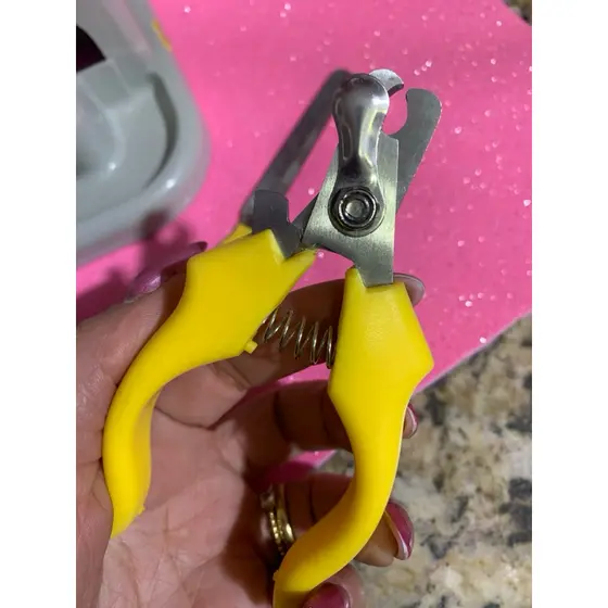 kit alicate de unha cortador de unha e lixa Gato Cachorro
