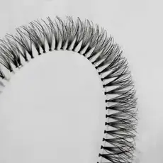 Cílios postiços feitos à mão (cabelo flor 5P) (1 pacote)
