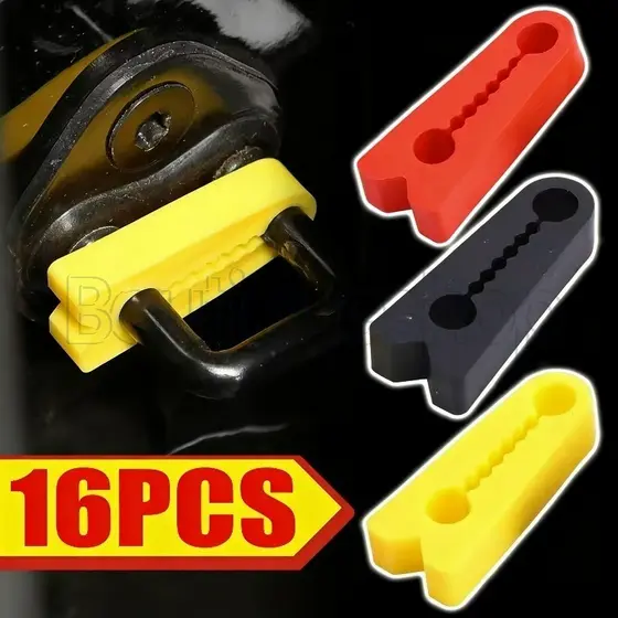 Almofada Anti-Choque De Porta De Carro De Silicone-Protetor De Fechadura-Capa De Amortecedor De Redução De Ruído-Absorçã