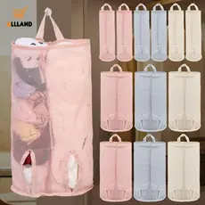 Organizador De Meias De Roupa Íntima Suspensa-Bolsa De Malha De Poliéster Durável Armazenamento De Armário Que Economiza