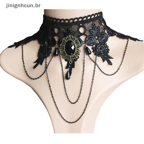 jinignhcun Pulseira De Renda Bla De Alta Qualidade , Corrente De Mão , Feminina De Metal BR