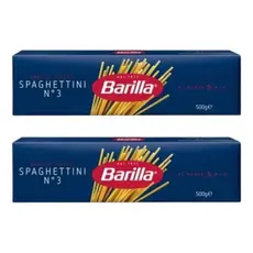 Macarrão Barilla Spaghettini N°3 Grano Duro 500g Kit C/2 Um