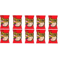 Kit 10 Pipoca Doce e Super Crocante Pipoca Kari Kari Deliciosamente Saborosa Pipoca Kari-Kari - Super Oferta