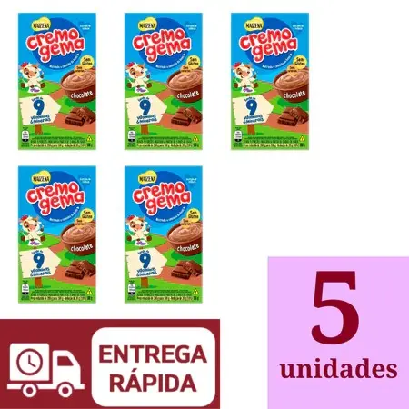 Cremogema Chocolate 180g Kit 5