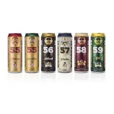 Super Kit Wienbier com 6 Latas De 710ml - Kit Cervejas Wienbier 6 Unidades