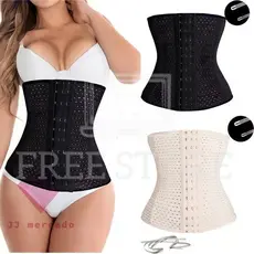 Cinta Elastica Feminina Modeladora Redutor Afina Cintura Mulher Fitness Abdominal