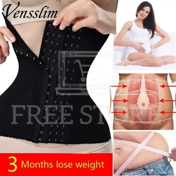 Treinador De Cintura Corpete Modelador Cinto Feminino Postpartum Belly Sheath Corrective Modeling Strap