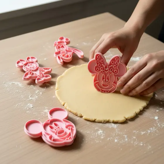 Kit Cortadores de Biscoito Disney