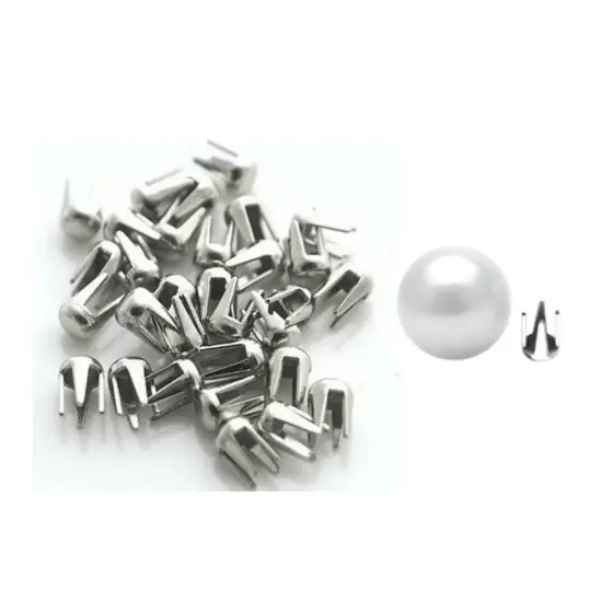 Tachinhas Rebite Aço Inox 1000 unidades para Pérolas Spikes Estrelas Máquina de Perola Balancim