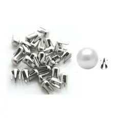 Tachinhas Rebite Aço Inox 1000 unidades para Pérolas Spikes Estrelas Máquina de Perola Balancim